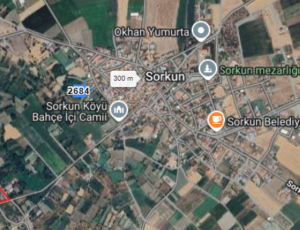 A.KARAHİSAR SANDIKLI SORKUN KÖYÜ 310M² TARLA SATILIKTIR - AFYONKARAHİSAR SANDIKLI fotoğraf 3
